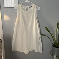 Simple White Dress 