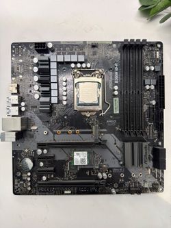 Intel Core i7-8700 CPU w/ Asrock B360M Motherboard Combo