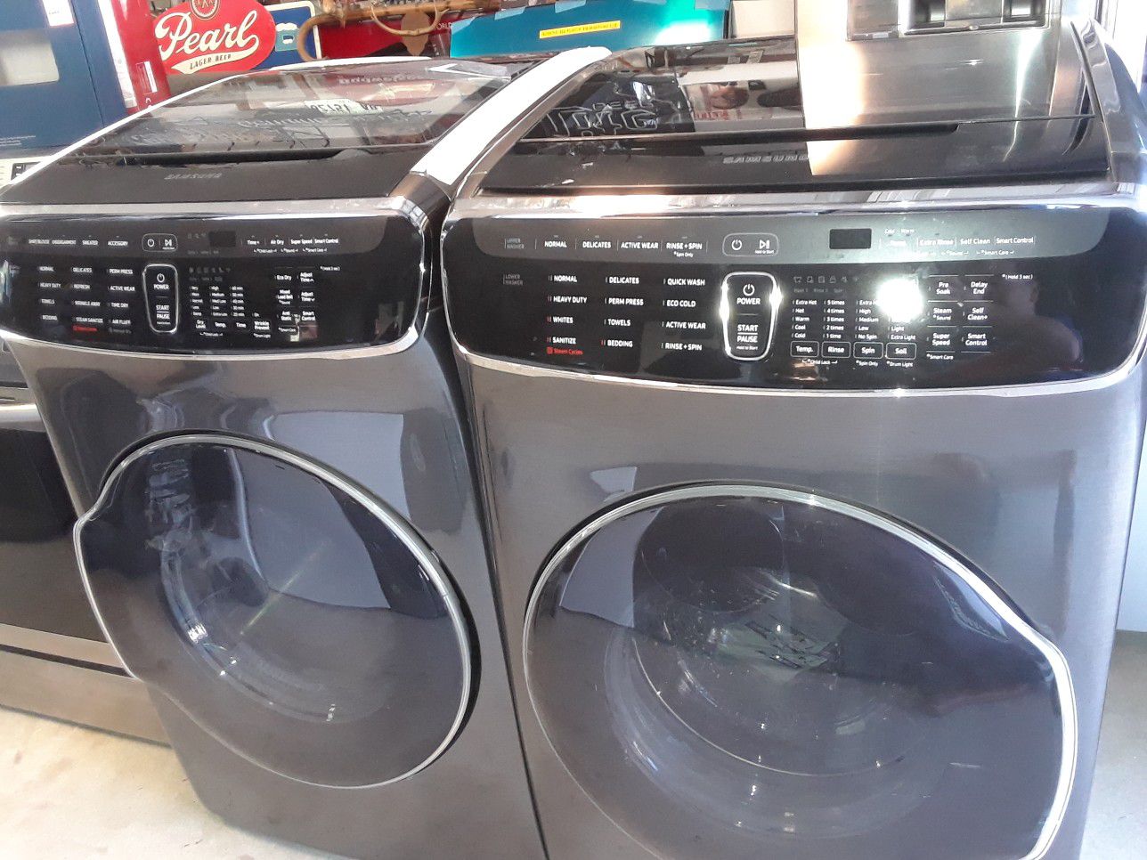 Samsung Dual Washer and dryer