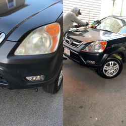 Headlights restoration & Wax and polish