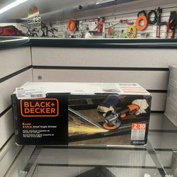 Black+Decker  4-1/2 in. Small Angle Grinder (Brand New)