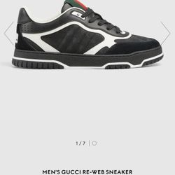 MEN'S GUCCI RE-WEB SNEAKER