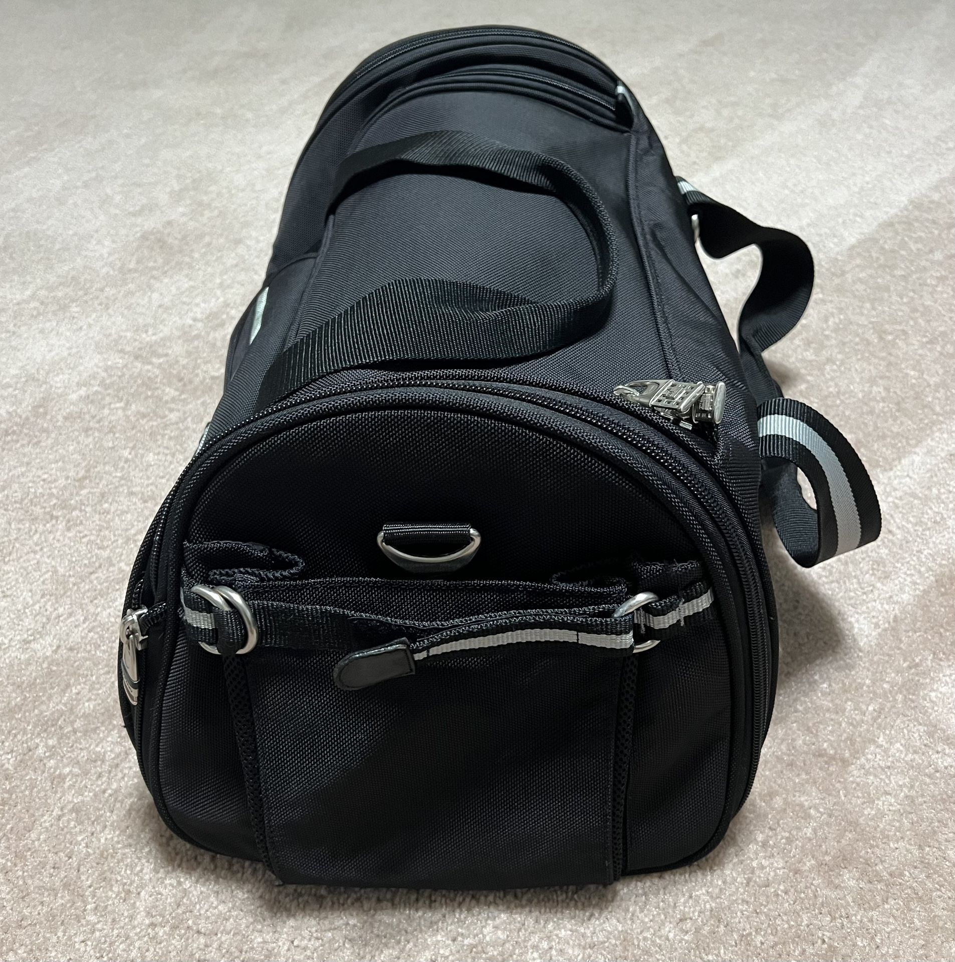 Rare Vintage Ralph Lauren Black Duffle Bag