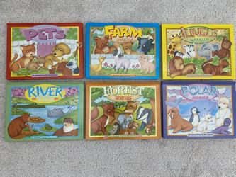 Set Of Animal Pop-Up Storybooks