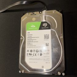 Seagate 2TB Hard drive 