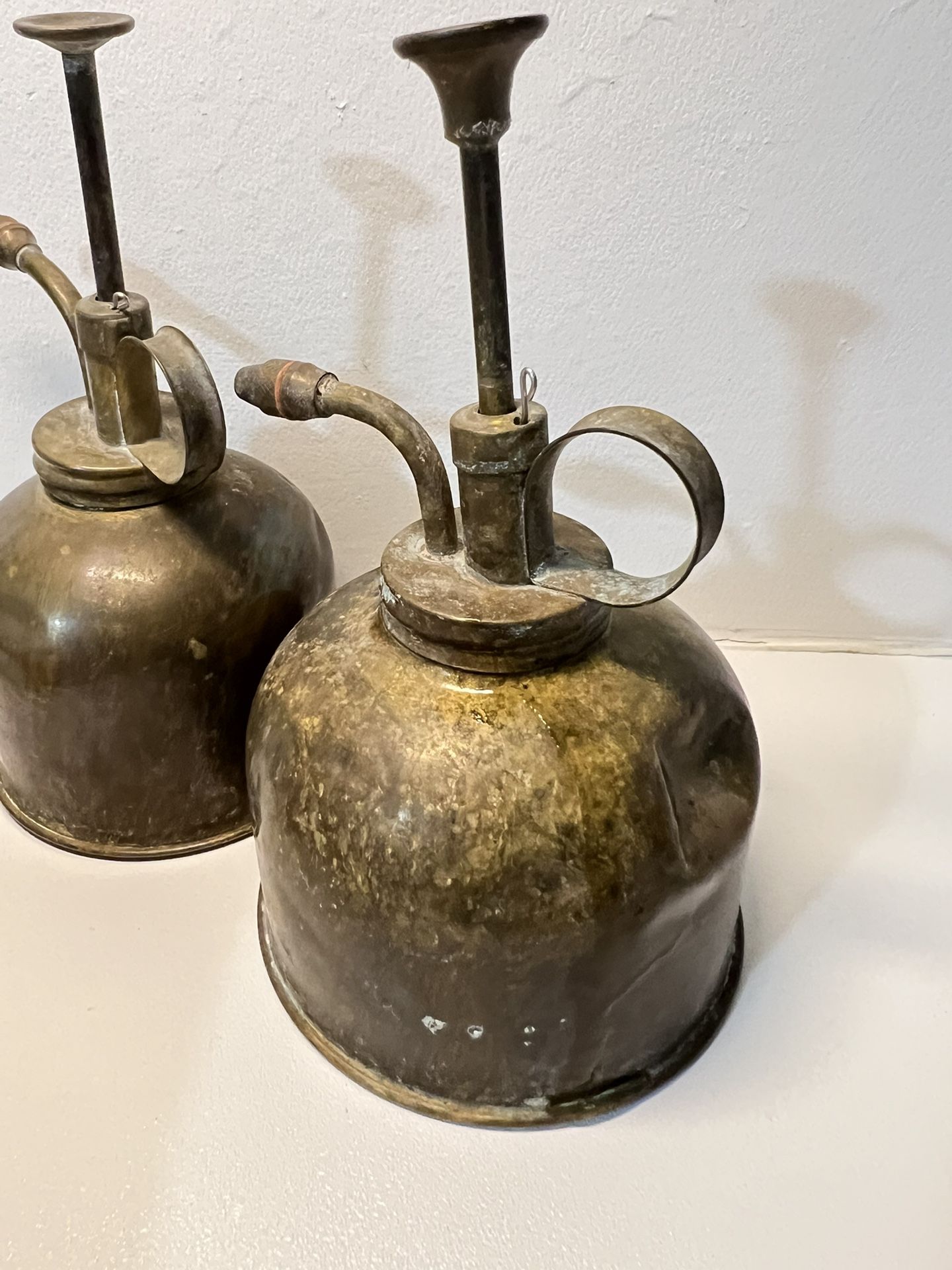 VINTAGE | petite brass water mister | indoor and outdoor gardening | brass atomi