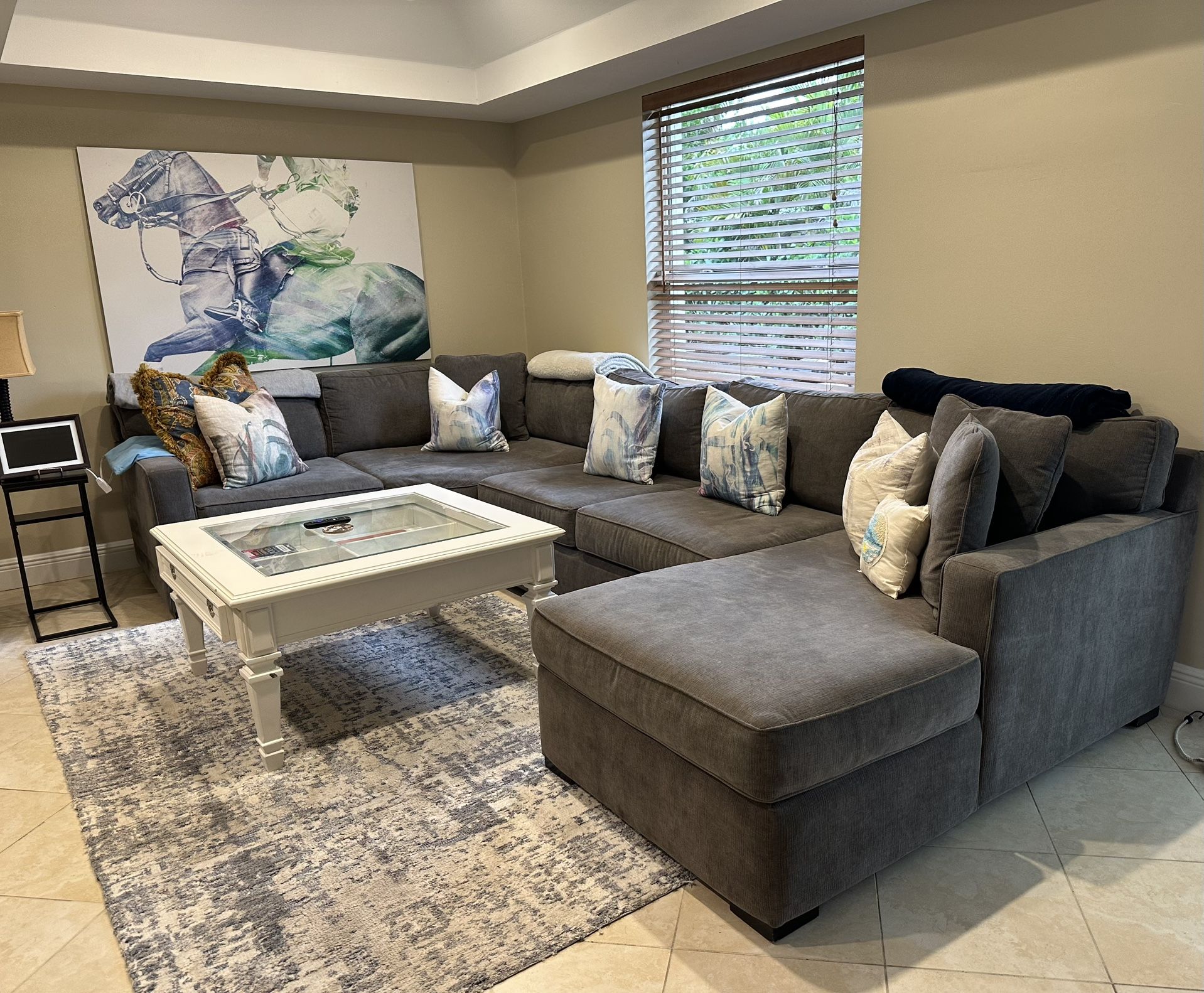 Macy’s modular Sectional Couch