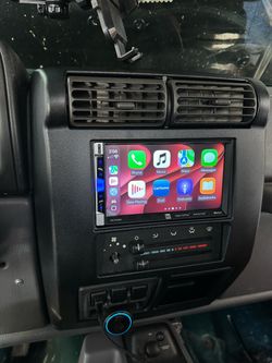 1998 Jeep radio CarPlay wrangler