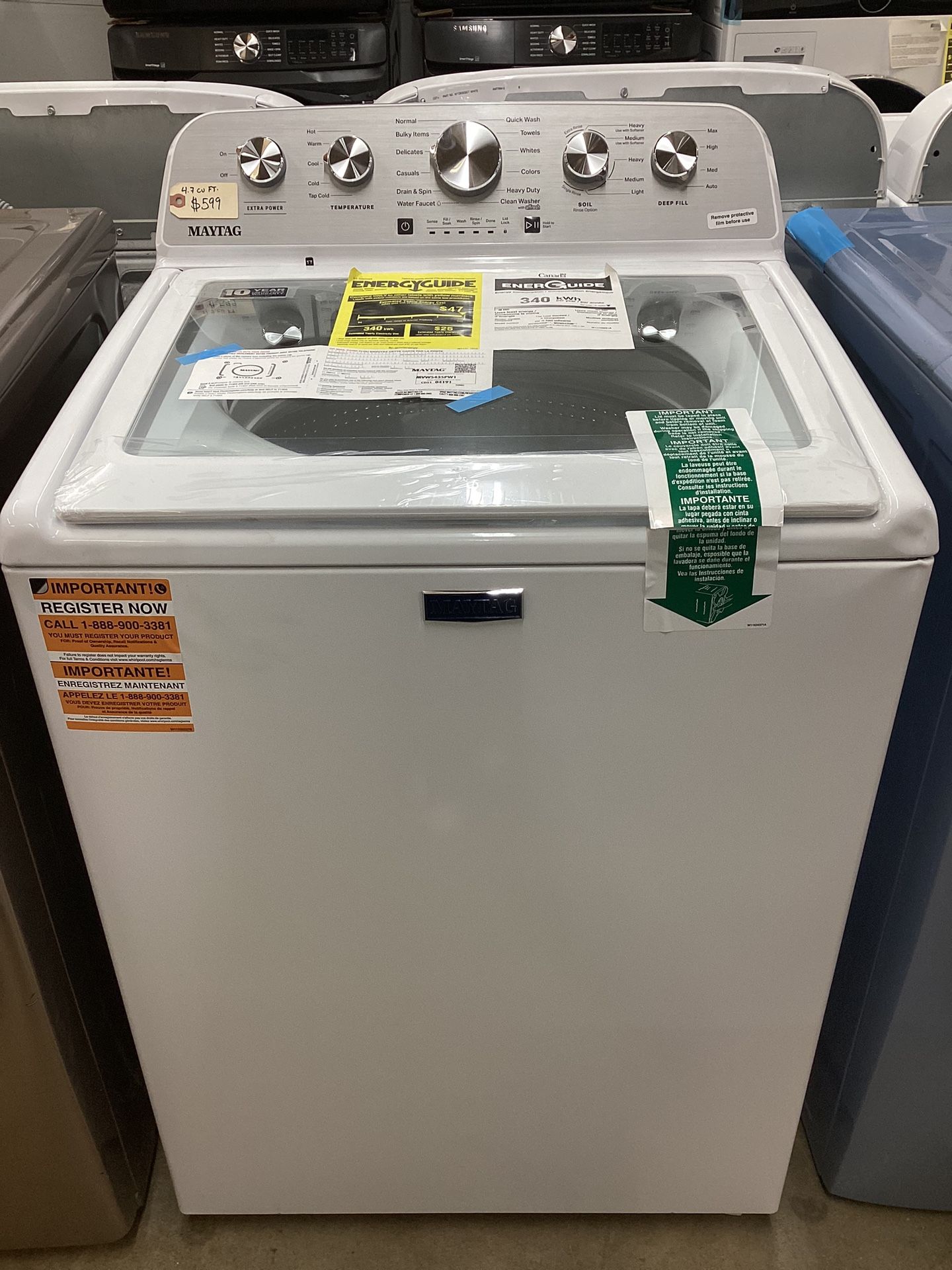 Maytag Washer New Scratch And Dent