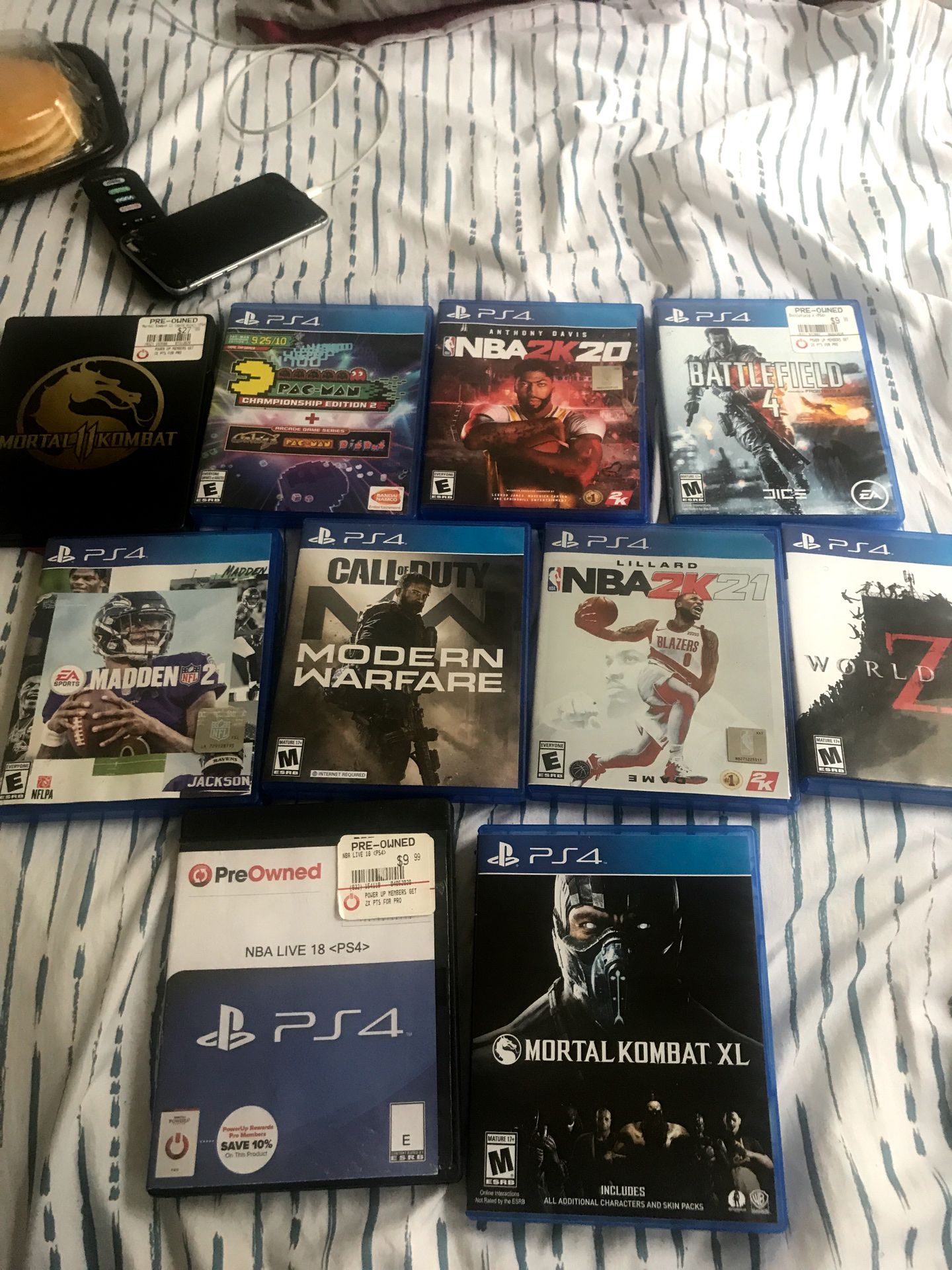 PS4 Games Lefft