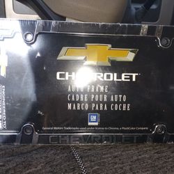 Chevrolet License Plate Cover 