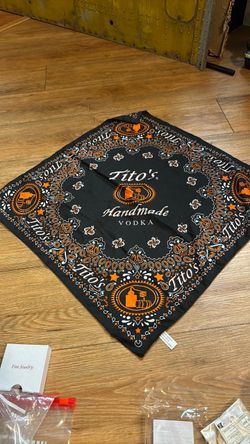 Tito’s handmade vodka bandana