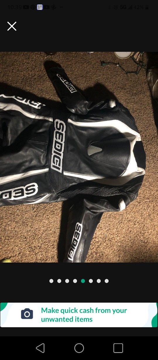 Sedici Palermo One piece Leather track suit