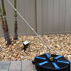 NEW! 16-Inch Pressure Washer SURFACE CLEANER + 3 Wands 3600 PSI Driveway, Pavers, Concrete