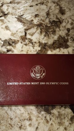 United States mint 1988 Olympic coin
