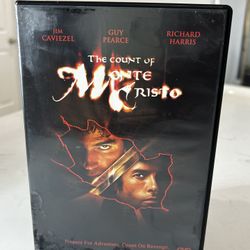 The Count of Monte Cristo DVD Jim Caviezel Guy Pearce