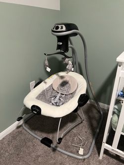Graco baby swing and bouncer