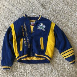 vintage notre dame jacket 