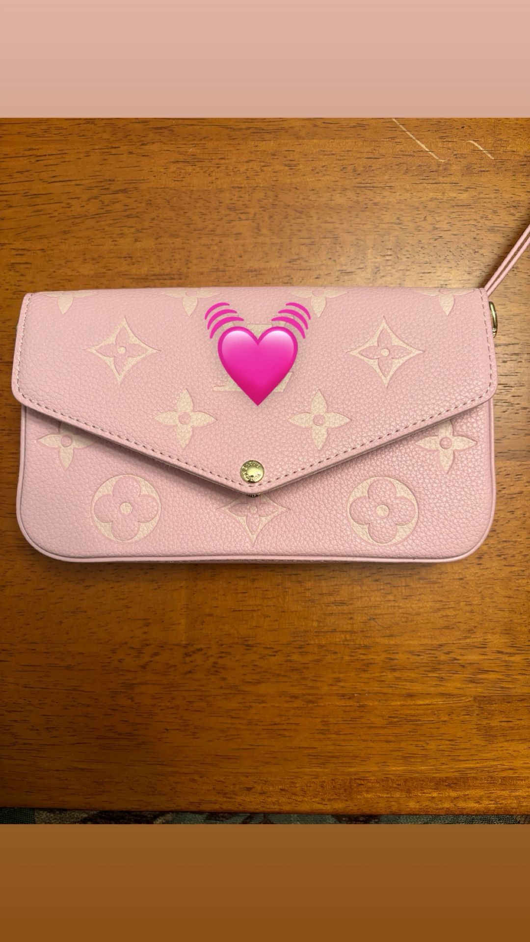 Elegant Pink Designer-Style Shoulder Bag