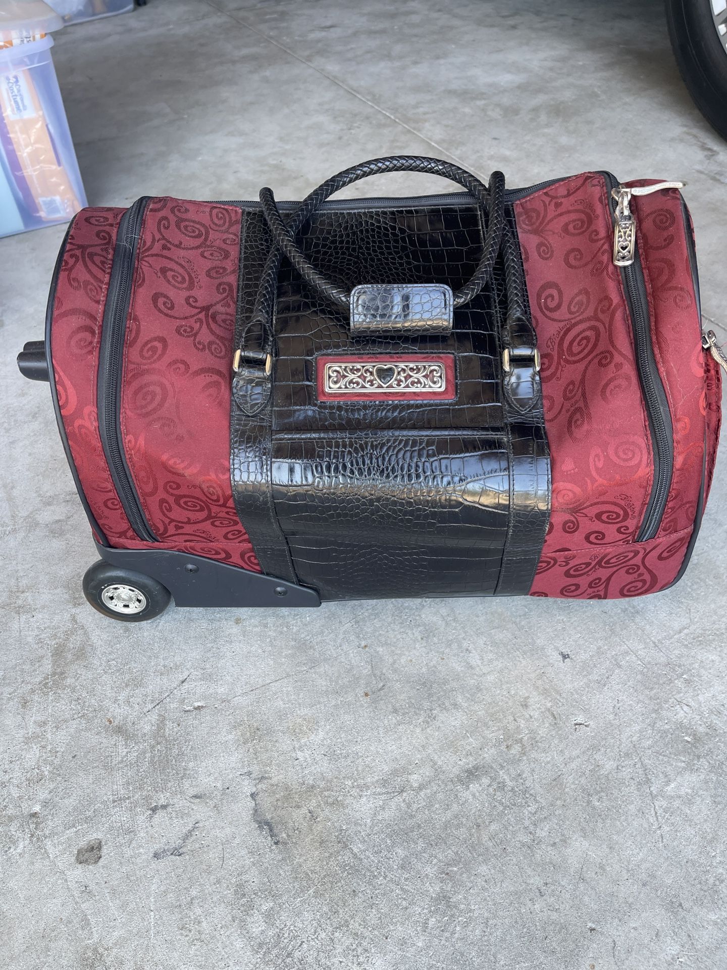 Brighton Weekend Luggage Travel Rolling Bag