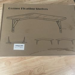 Corner Floating Shelves 