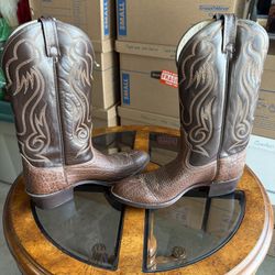 Acme Men's Leather Cowboy Boots- Like New