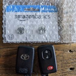 2010 Prius Remote Batteries  CR1632 Brand New