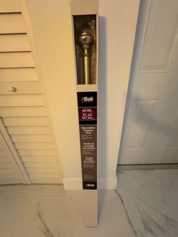 Bali Decorative Drapery Rod – NEW in Box