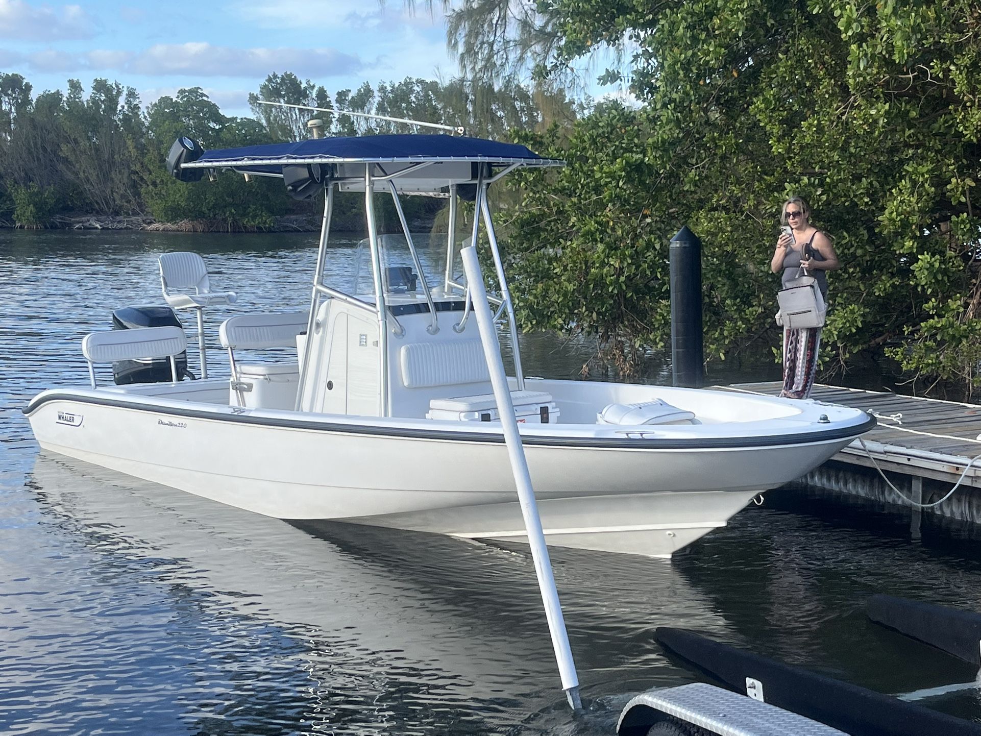 2002 Boston whaler 22 dauntless