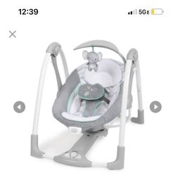  Ingenuity Power Adapt Portable Baby Swing - Swell