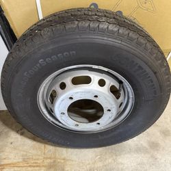 3500 Sprinter Mercedes, Freightliner  Wheel With Continental Tire