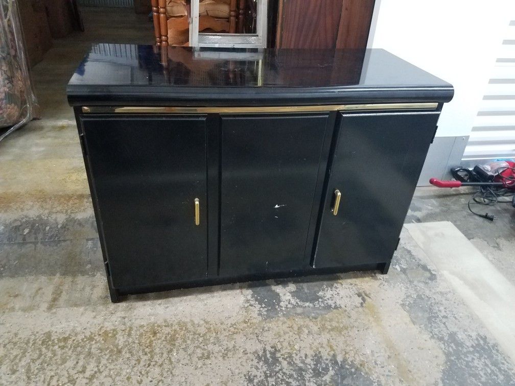 Wood Entertainment center table