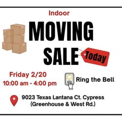 Moving Sale- Towne Lake