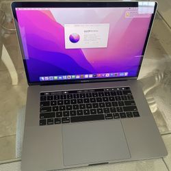 2018/19 Macbook Pro 15 2.6 i7 16GB 512GB LIKE NEW