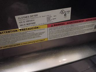 Samsung washer and dryer for sale 600