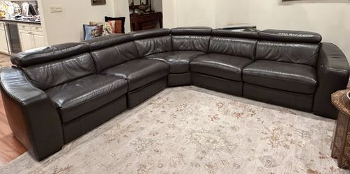Leather Couch Sectional