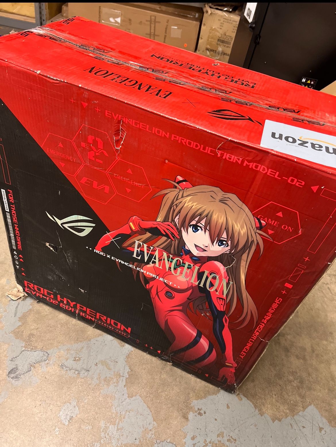 ROG Hyperion GR701 EVA-02 Edition EATX Evangelion PC Case Brand New!