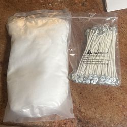 Candle Powder Wax And Wicks