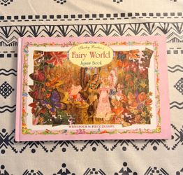 Vintage Fairy World Jigsaw Book