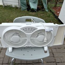 Twin Window Fan