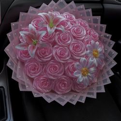 Pink rose bouquet