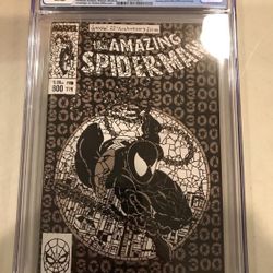 Amazing Spider-Man #800 DiMasi Shattered B&W Variant CGC 9.8 2018 