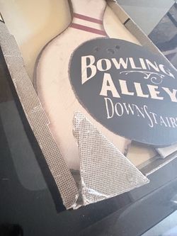 New decor bowling alley