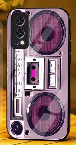 New One Plus 9 Pro Cellphone Case Cover Boombox Radio Design