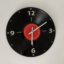 Vintage Vinyl Record Decorative Wall Clock 