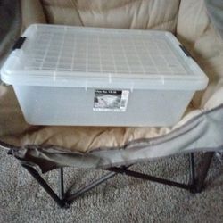 Storage Bin With Lid