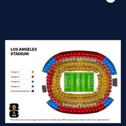 2x TICKETS TO WORLD CUP 2026 IN LOS ANGELES