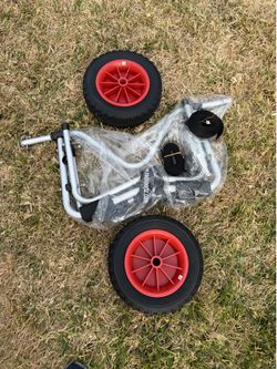 Brand New RAD Sportz Kayak Dolly / Trolley Cart - 140-150lb Capacity, Aluminum Frame, Airless Tires