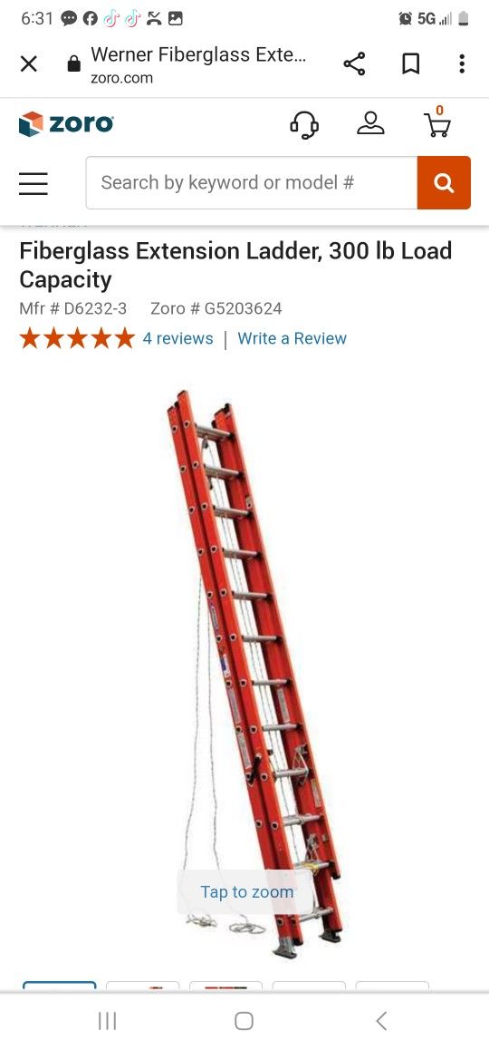 35 Ft Ladder New Condition