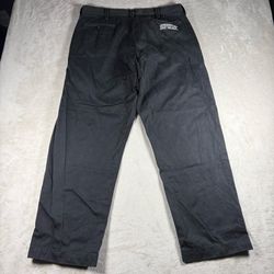 Supreme Work Chino Pants Men’s Size 34 Black Y2K Street wear Embroidered #1976